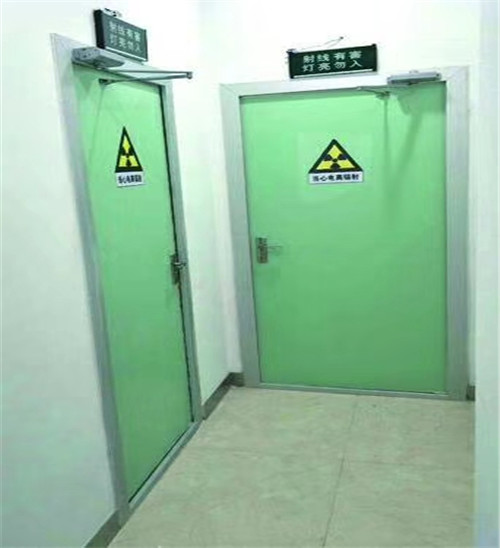 自贡厂家定制防 辐射铅门 CT室铅门 放射科射线防护施工